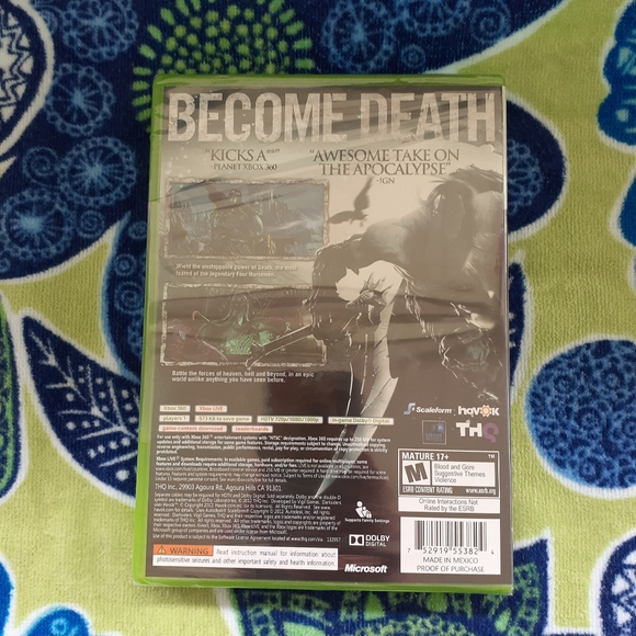 Xbox 360 Darksiders 2 Brand New Fully Sealed - Picture 3 of 5